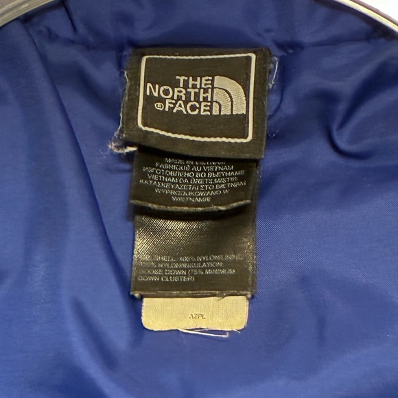 The North Face 550 Blue Goose Down Puffer Jacket Women's Size Medium - Picture 4 of 10